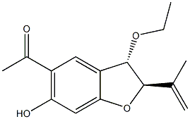 trans-2,3-Dihydro-3-ethoxyeuparin 구조식 이미지
