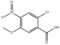 2-Chloro-5-Methoxy-4-nitro-benzoic acid Structure