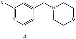 4-((2,6-dichloropyridin-4-yl)Methyl)Morpholine 구조식 이미지