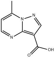 7-methylpyrazolo[1,5-a]pyrimidine-3-carboxylic acid Structure