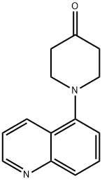1-quinolin-5-ylpiperidin-4-one 구조식 이미지