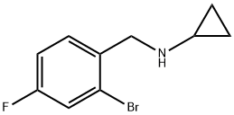 N-(2-broMo-4-플루오로벤질)사이클로프로파나광산 구조식 이미지
