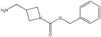 3-AMINOMETHYL-AZETIDINE-1-CARBOXYLIC ACID BENZYL ESTER Structure