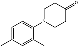 1-(2,4-dimethylphenyl)piperidin-4-one Structure