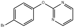 2-(4-bromophenoxy)pyrimidine 구조식 이미지