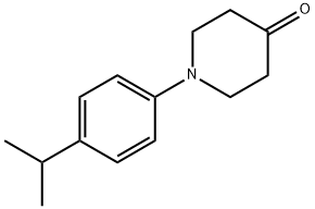 1-(4-isopropylphenyl)piperidin-4-one Structure