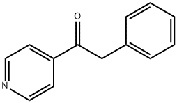 2-페닐-1-피리딘-4-일-에타논 구조식 이미지