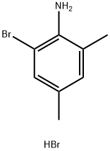 2-BroMo-4,6-diMethylaniline hydrogen broMide Structure