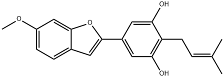 Sanggenofuran B Structure