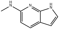 N-Methyl-1H-pyrrolo[2,3-b]pyridin-6-amine Structure