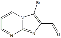 3-BroMoiMidazo[1,2-a]pyriMidine-2-carbaldehyde 구조식 이미지