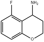 5-fluoro-3,4-dihydro-2H-chroMen-4-aMine Structure