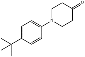 1-(4-tert-butylphenyl)piperidin-4-one Structure