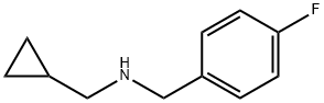 N-(시클로프로필메틸)-4-플루오로-벤질라민 구조식 이미지