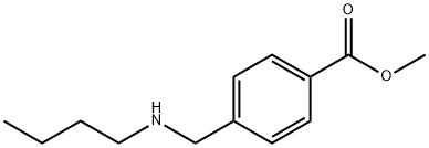 methyl 4-[(butylamino)methyl]benzoate 구조식 이미지