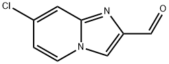 7-Chloro-iMidazo[1,2-a]pyridine-2-carbaldehyde 구조식 이미지