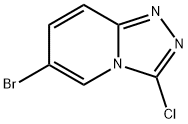6-BroMo-3-chloro-[1,2,4]triazolo[4,3-a]pyridine Structure