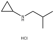 N-IsobutylcyclopropanaMine Hydrochloride 구조식 이미지