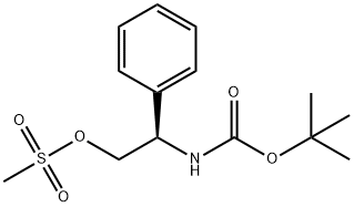 102089-75-8 N-[(1R)-2-[(Methylsulfonyl)oxy]-1-phenylethyl]carbamic acid 1,1-dimethylethyl ester