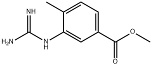 Methyl 3-guanidino-4-Methylbenzoate 구조식 이미지
