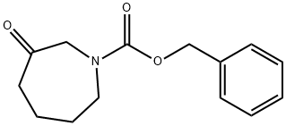 Benzyl 3-oxoazepane-1-carboxylate 구조식 이미지
