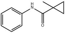 1-Methyl-N-phenylcyclopropanecarboxaMide Structure