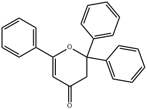 2,2,6-Triphenyl-2H-pyran-4(3H)-one 구조식 이미지
