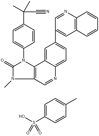 BEZ235 (Tosylate) 구조식 이미지