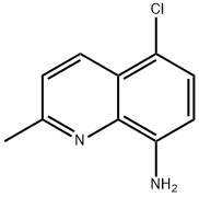 5-Chloro-2-Methylquinolin-8-aMine Structure