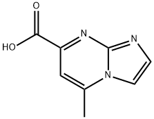 IMidazo[1,2-a]pyriMidine-7-carboxylic acid, 5-Methyl- Structure