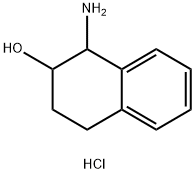 1-AMino-1,2,3,4-tetrahydronaphthalen-2-ol hydrochloride Structure