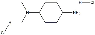 N1,N1-디메틸시클로헥산-1,4-디아민디히드로클로라이드 구조식 이미지