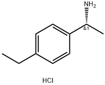 (R)-1-(4-Ethylphenyl)ethanaMine hydrochloride Structure