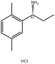(R)-1-(2,5-DiMethylphenyl)propan-1-aMine hydrochloride Structure