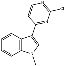3-(2-chloropyriMidin-4-yl)-1-Methylindole Structure