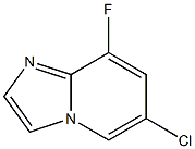 6-Chloro-8-fluoroiMidazo[1,2-a]pyridine 구조식 이미지