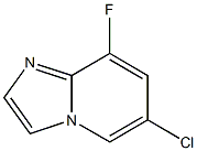 6-Chloro-8-fluoroiMidazo[1,2-a]pyridine Structure