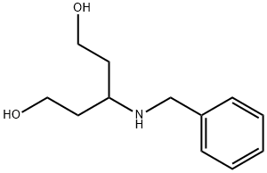 3-[(PhenylMethyl)aMino]-1,5-pentanediol Structure