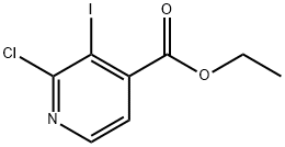 2-클로로-3-요오도-4-피리딘카르복실산에틸에스테르 구조식 이미지