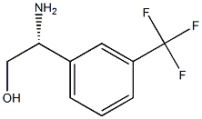 (R)-2-아미노-2-(3-트리플루오로메틸페닐)에탄올 구조식 이미지