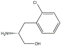 (R)-b-AMino-2-chlorobenzenepropanol 구조식 이미지