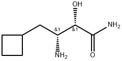 (2S,3R)-3-aMino-4-cyclobutyl-2-hydroxybutanaMide 구조식 이미지