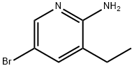 5-broMo-3-ethylpyridin-2-aMine 구조식 이미지