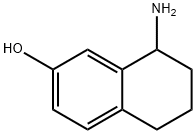 8-aMino-5,6,7,8-tetrahydronaphthalen-2-ol Structure