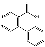 5-Phenylpyridazine-4-carboxylic acid Structure