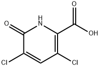 3,5-Dichloro-6-hydroxypicolinic acid Structure