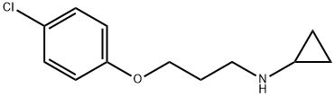 N-[3-(4-chlorophenoxy)propyl]cyclopropanamine 구조식 이미지