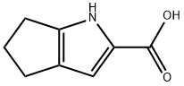 1,4,5,6-tetrahydrocyclopenta[b]pyrrole-2-carboxylic acid 구조식 이미지