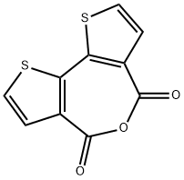 dithieno[3,2-c:2',3'-e]oxepine-4,6-dione 구조식 이미지