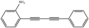 2-(phenylbuta-1,3-diyn-1-yl)aniline Structure